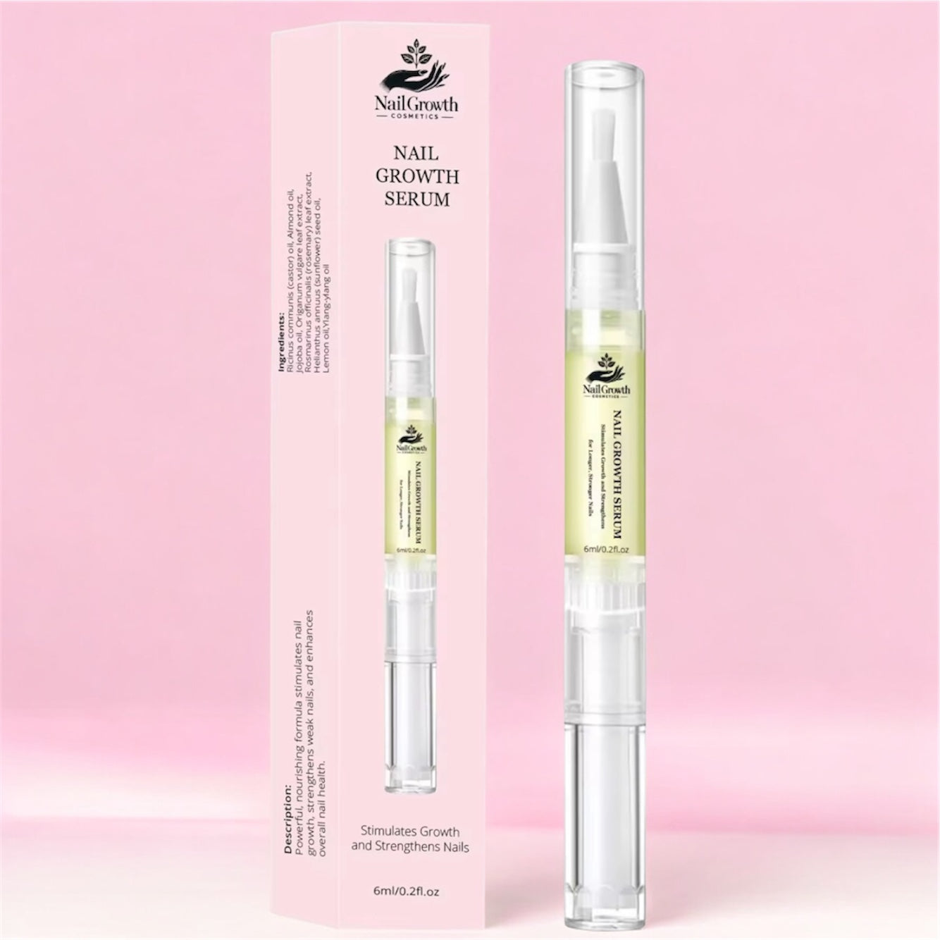 Sérum de croissance pour ongles | NOUVEAU PACKAGING