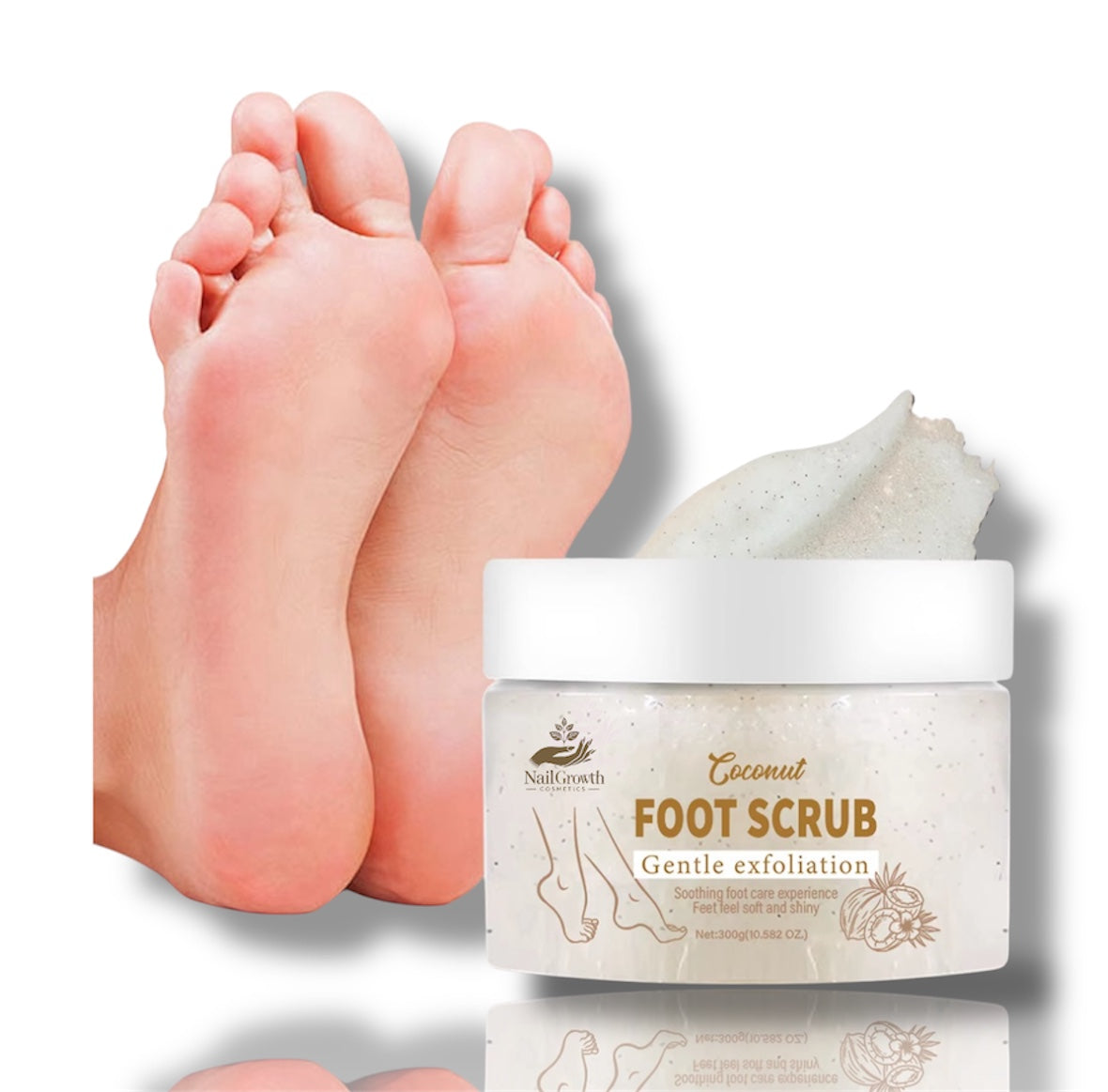 Fruitige Voeten Scrub 300g