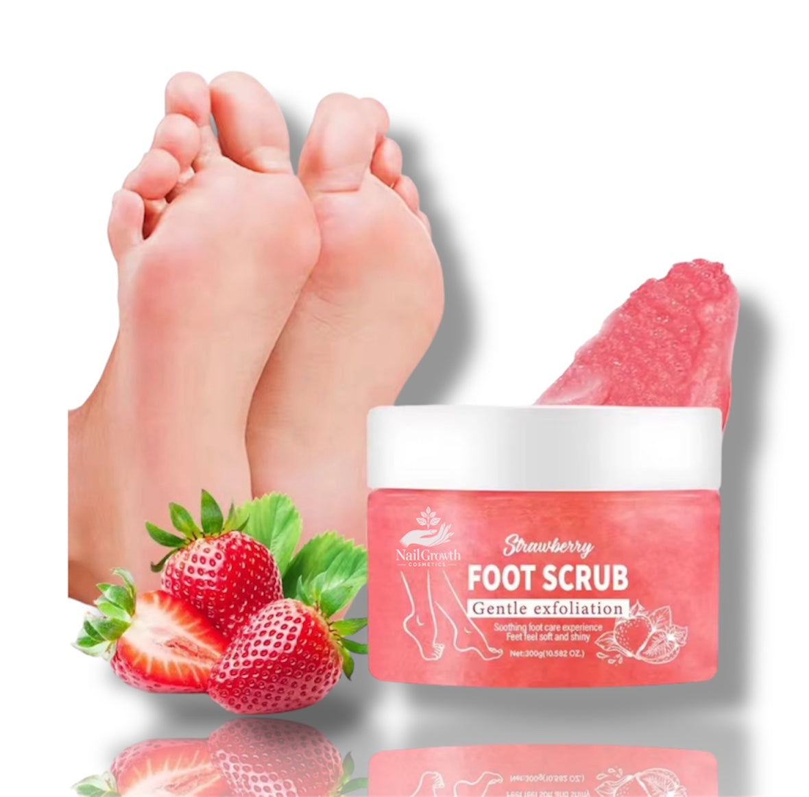 Fruitige Voeten Scrub 300g